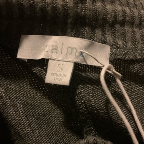 Johnny Was Calme Tunnel Neck Drawstring Crop Sweater in Grey size Small NWT - Picture 10 of 14